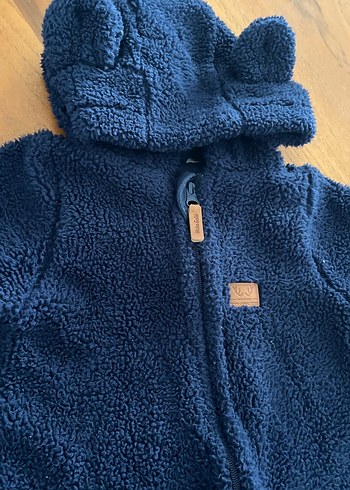 Lacivert Bebek Tulumu - Görsel 2