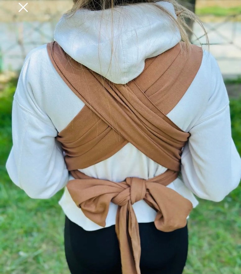 Kahverengi Bebek Slingi - Görsel 2