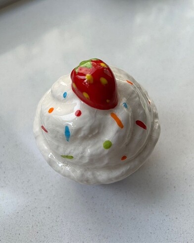 Beden çeşitli Renk Cupcake Şeklinde Kumbara