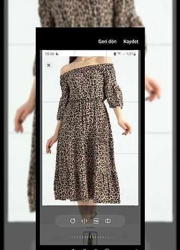 LEOPAR ELBİSE S-M