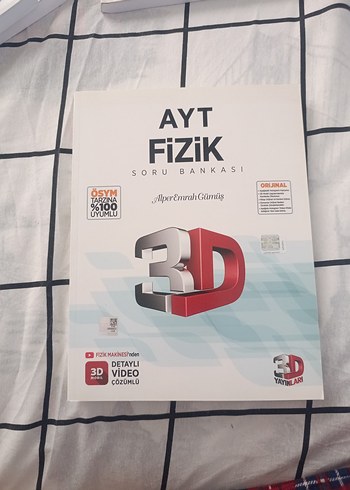 AYT Fizik 3D Detaylı Soru Bankası