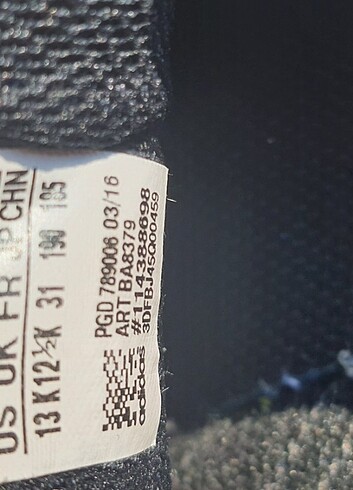 Adidas Orjinal Adidas marka çocuk ayakkabısı