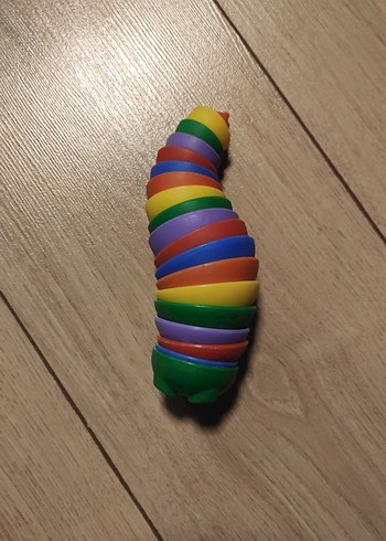 Renkli Tırtıl Oyuncak (1 adet) - Görsel 7