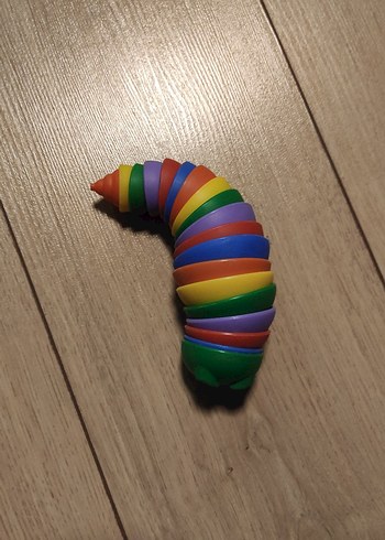 Renkli Tırtıl Oyuncak (1 adet) - Görsel 3