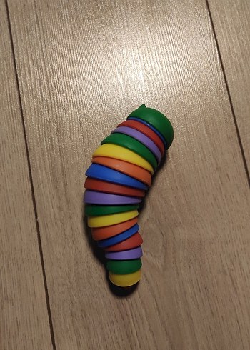 Renkli Tırtıl Oyuncak (1 adet) - Görsel 5