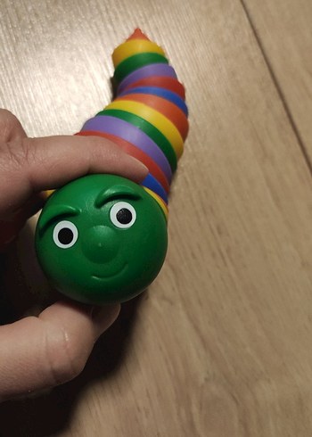 Renkli Tırtıl Oyuncak (1 adet) - Görsel 4