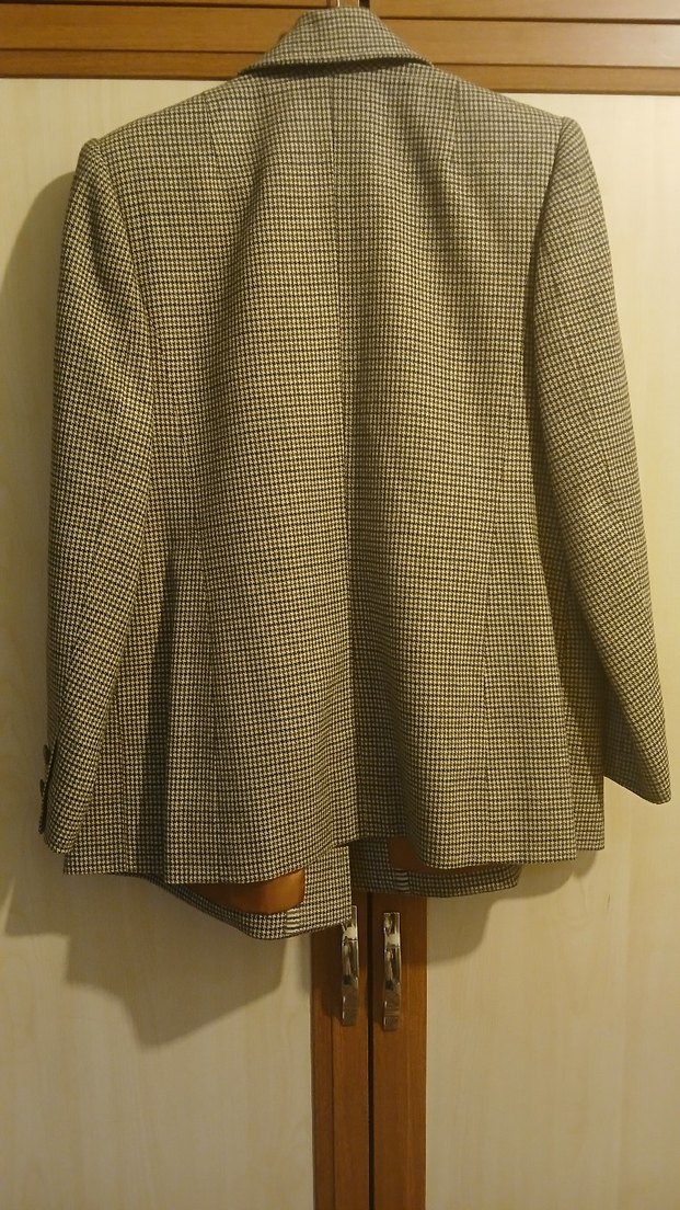 Düğmeli Bej Kadın Blazer Ceket - Görsel 5