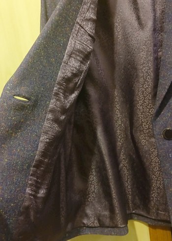 Mor  Uzun Kollu Takım Ceket - Görsel 6