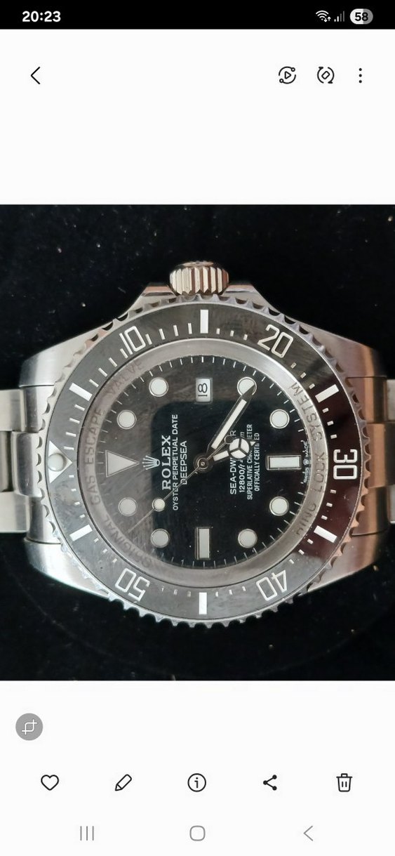 Rolex Sea-Dweller Klasik Erkek Saati - Görsel 3