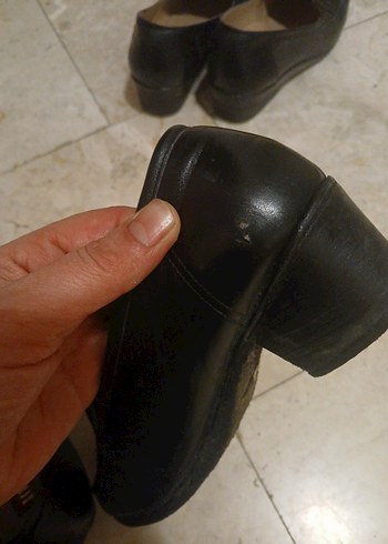 Klasik Siyah Kadın Topuklu Ayakkabı - Görsel 7