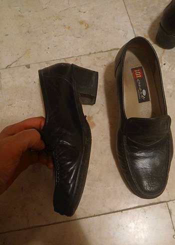 Klasik Siyah Kadın Topuklu Ayakkabı - Görsel 5