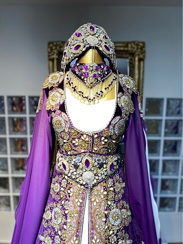 diğer Beden Kaftan Bindallı Kına Elbisesi Satılık Kampanya