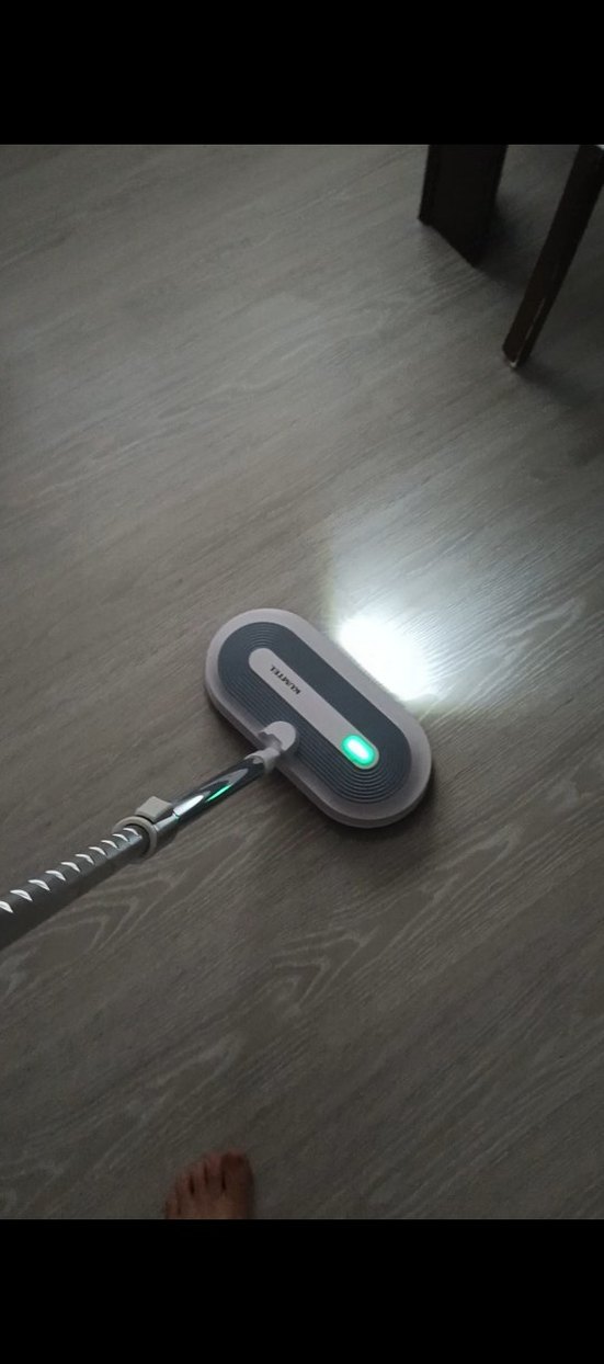 Kumtel Kablosuz ışıklı Su Püskürtmeli  yer silme mopu - Görsel 2