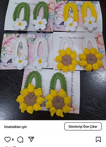 Ay çiçeği modellim