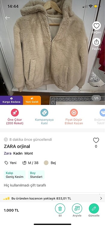 Zara orjinal
