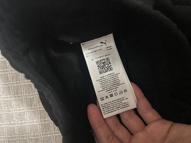 s Beden siyah Renk Puma eşofman altı