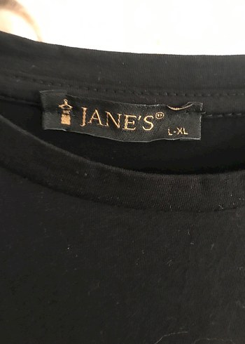 Unısex Siyah Baskılı Kısa Kollu tişört - Görsel 2