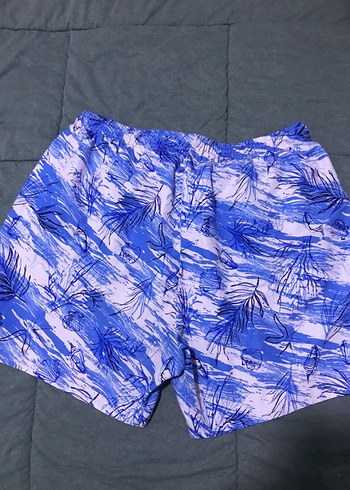 Mavi Bağcıklı Erkek Mini Mayo Şort - Görsel 2