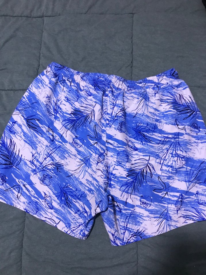 Mavi Bağcıklı Erkek Mini Mayo Şort - Görsel 2