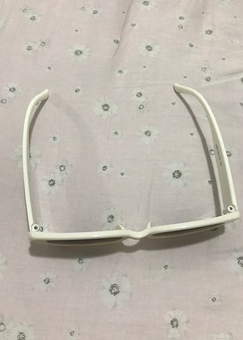  Beden beyaz Renk Beyaz Minimalist Kadın Güneş Gözlüğü