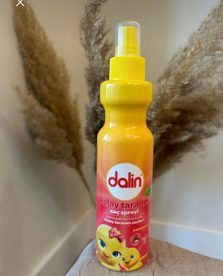 Dalin Kolay Tarama Saç Spreyi Sarı - Görsel 3