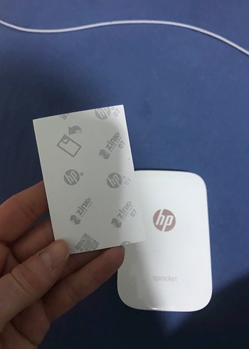 HP Sprocket Beyaz Taşınabilir Yazıcı - Görsel 2