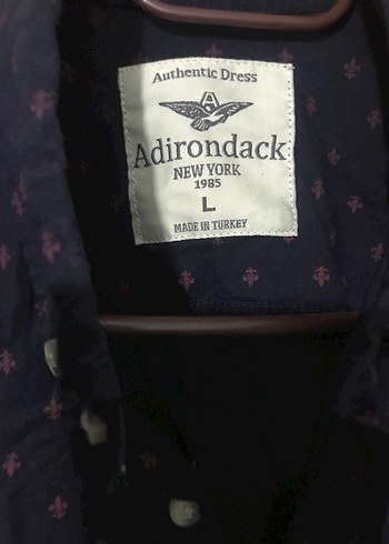 Düğmeli Lacivert Erkek  gömlek - Görsel 4