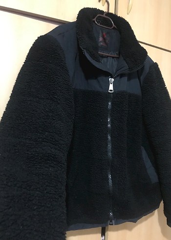 Siyah Fermuarlı Erkek Polar Mont - Görsel 4