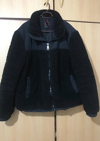 Siyah Fermuarlı Erkek Polar Mont - Görsel 2