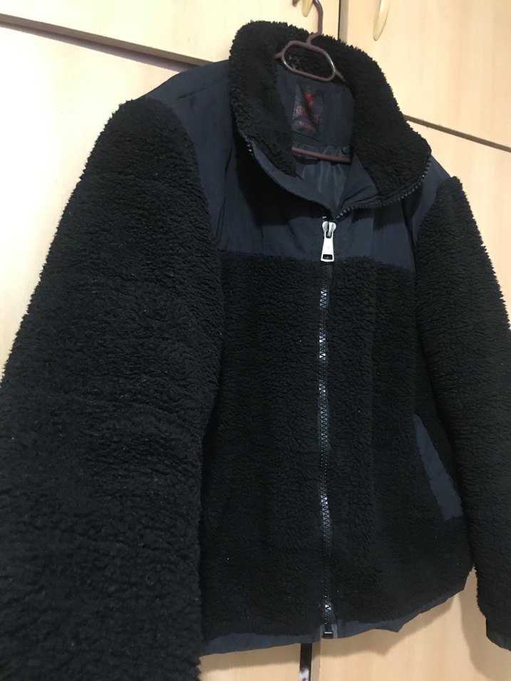 Siyah Fermuarlı Erkek Polar Mont - Görsel 4