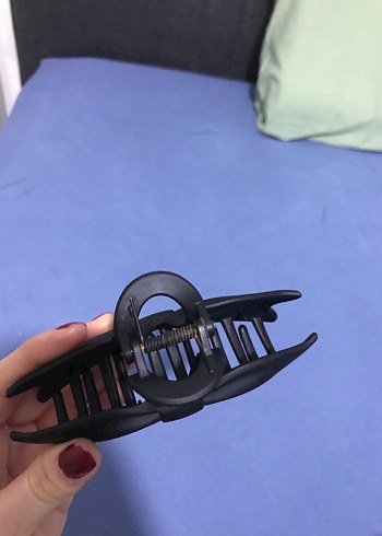 Siyah Mat Fiyonk Saç Tokası - Görsel 5