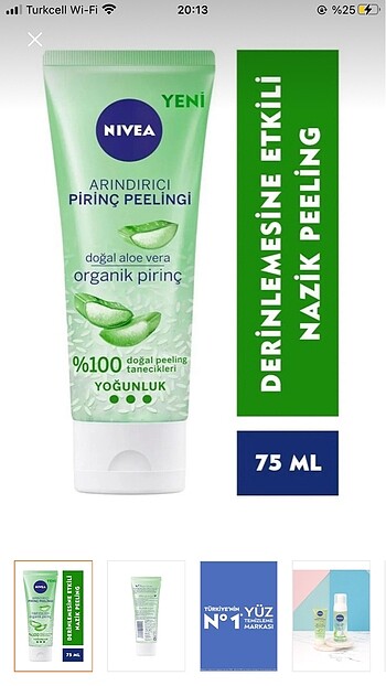 Nivea peelling