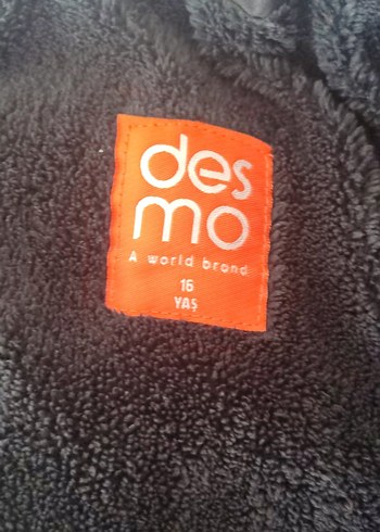 Siyah Mini erkek çocuk Kışlık Mont DESMO - Görsel 10