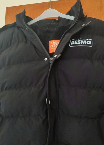 Siyah Mini erkek çocuk Kışlık Mont DESMO - Görsel 5