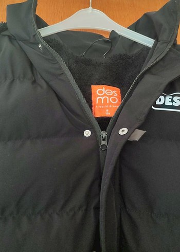 Siyah Mini erkek çocuk Kışlık Mont DESMO - Görsel 2