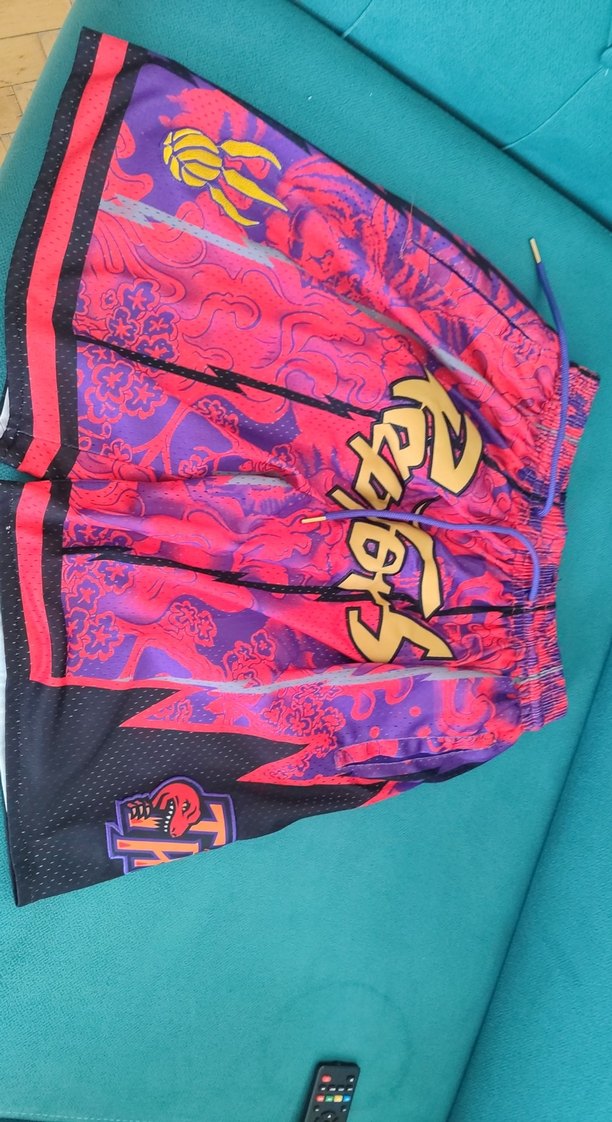 Renkli Bağlama Desenli Spor Şort - Görsel 3