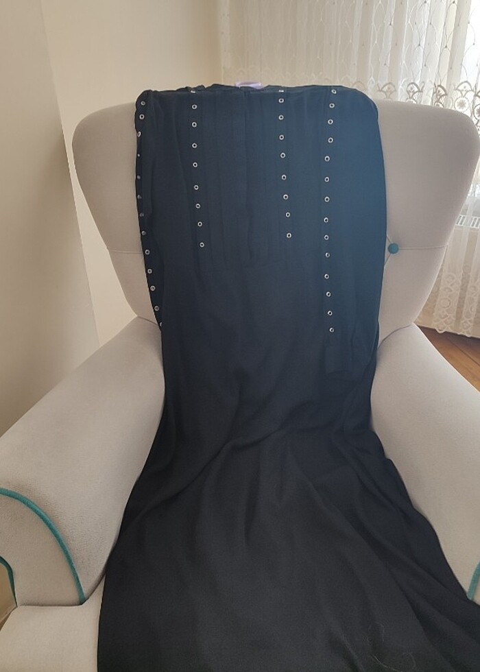 Şifon bayan elbise - Görsel 2