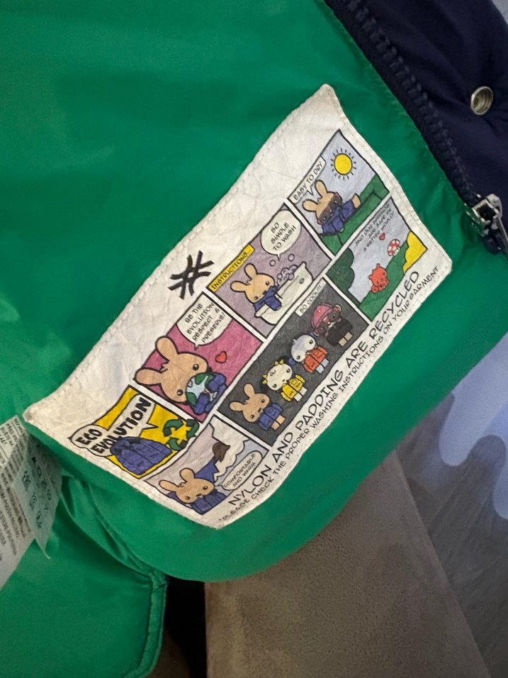 Benetton çocuk mont - Görsel 5