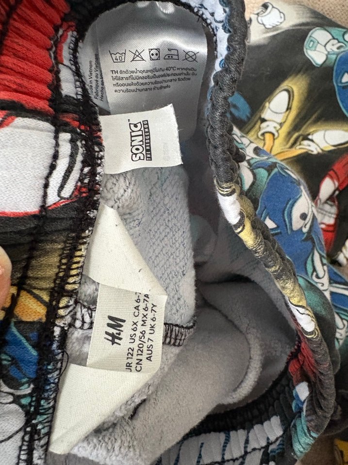 Renkli Baskılı Erkek Çocuk Eşofman Altı - Görsel 3