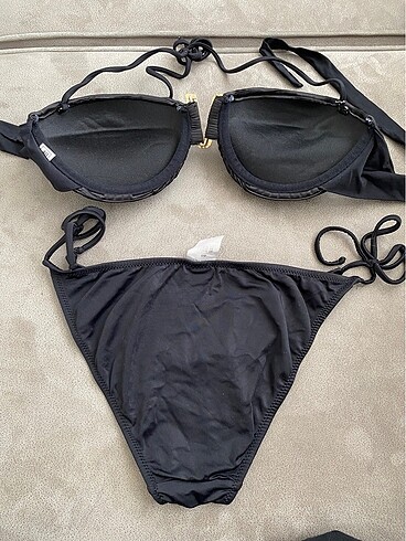 Zeki Kadın argento bikini takımı