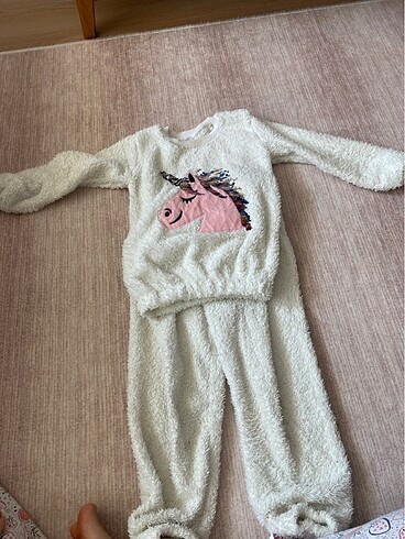Peluşllu picama unicorn