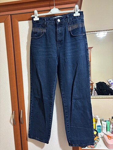Koton taşlı jean