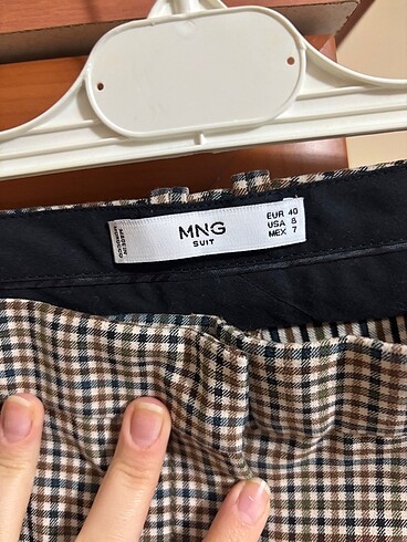 40 Beden Mango kumaş pantolon
