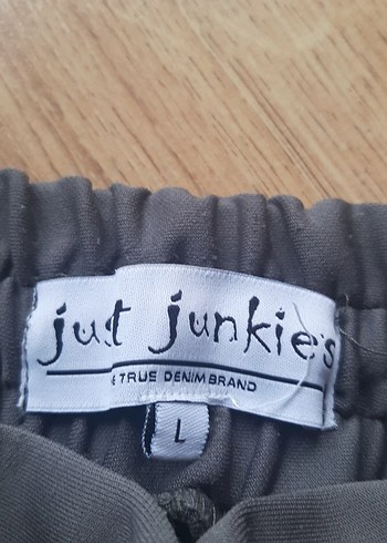 Haki bel Bantlı Rahat Kadın Eşofman Altı - Görsel 2