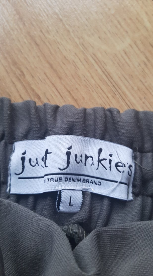 Haki bel Bantlı Rahat Kadın Eşofman Altı - Görsel 2