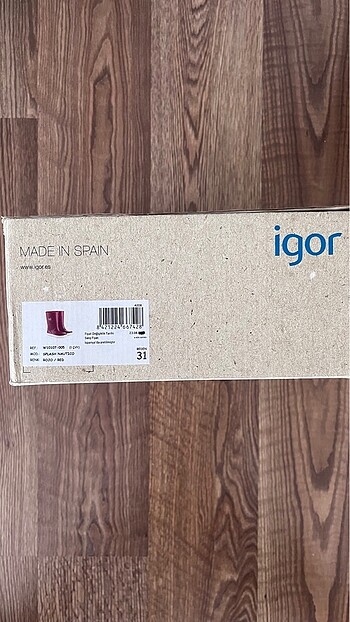 İgor çocuk çizme