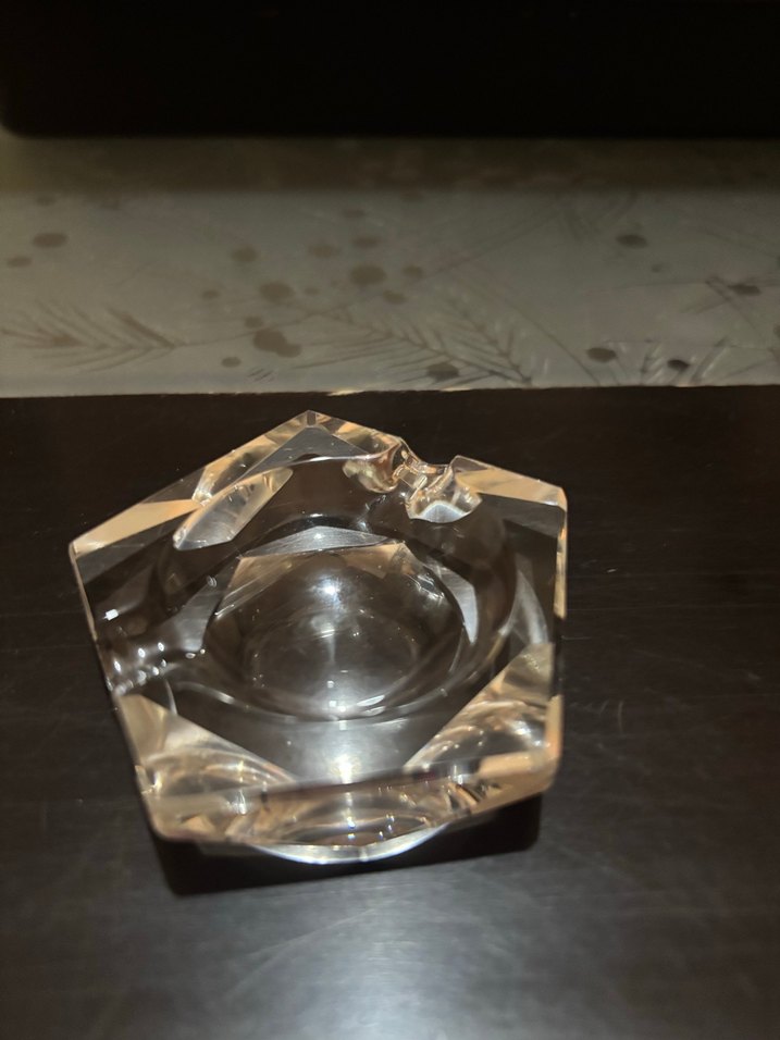 Üçlü Kristal Küllük Seti - Görsel 5