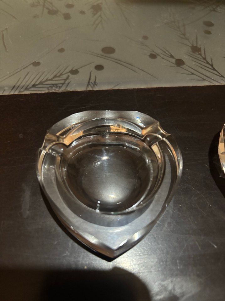 Üçlü Kristal Küllük Seti - Görsel 3