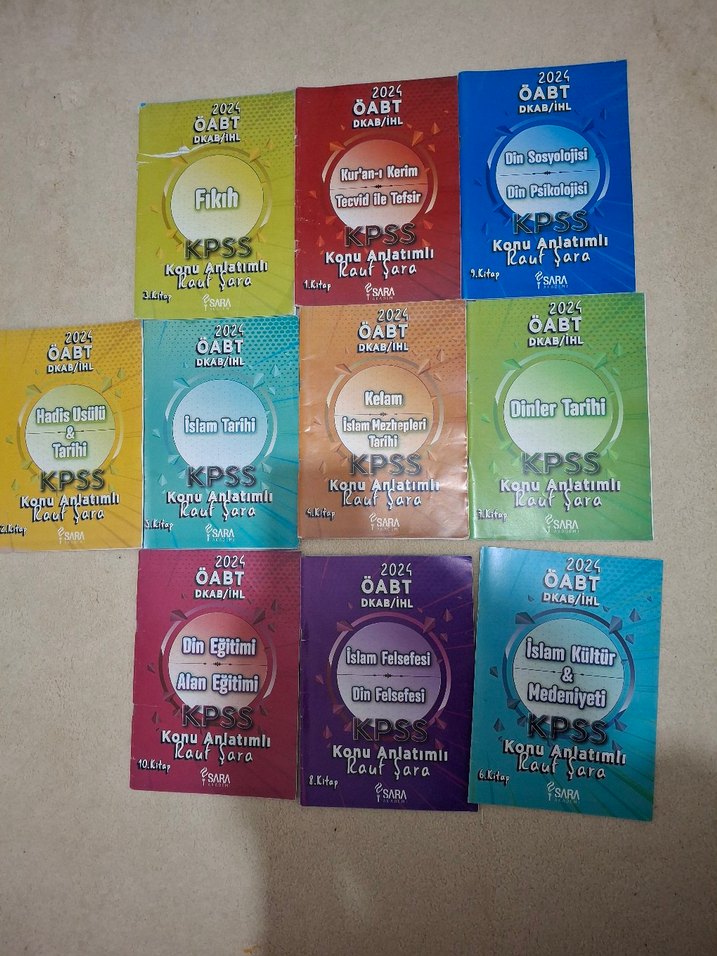 2024 KPSS ÖABT Konu Anlatımlı Kitap Seti - Görsel 2