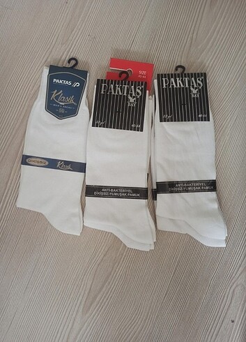 PAKTAŞ ANTİ BAKTERİYEL DİKİŞSİZ YUMUŞAK PAMUK 40-44 ERKEK ÇORABI